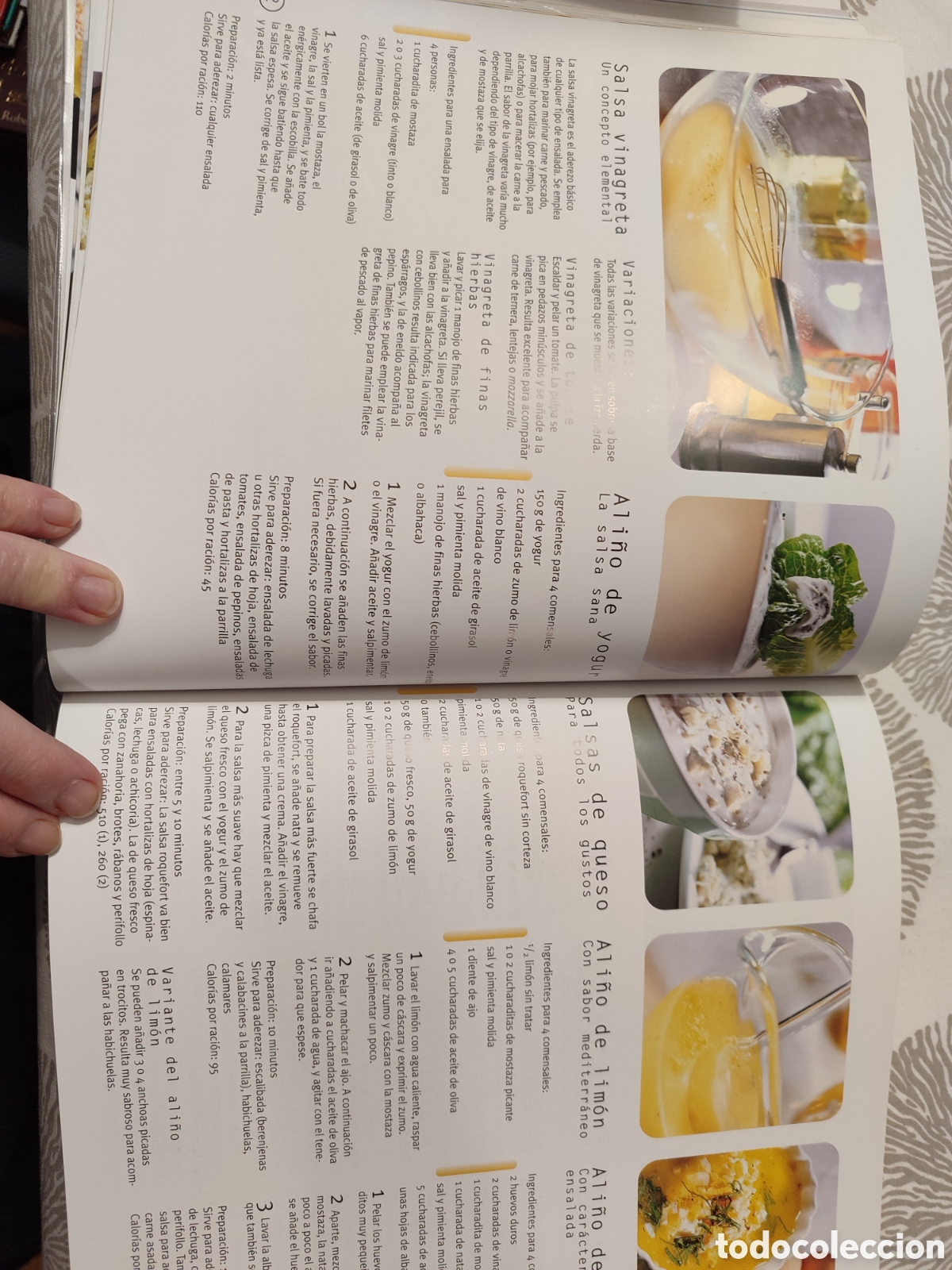 Libros de segunda mano: COCINAR. Principios b&aacute;sicos.Recetas. Color. - Foto 5