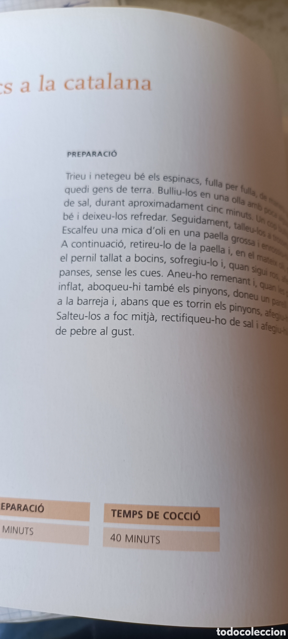 Libros de segunda mano: La cuina comarca a comarca - Bergued&agrave; - Foto 2
