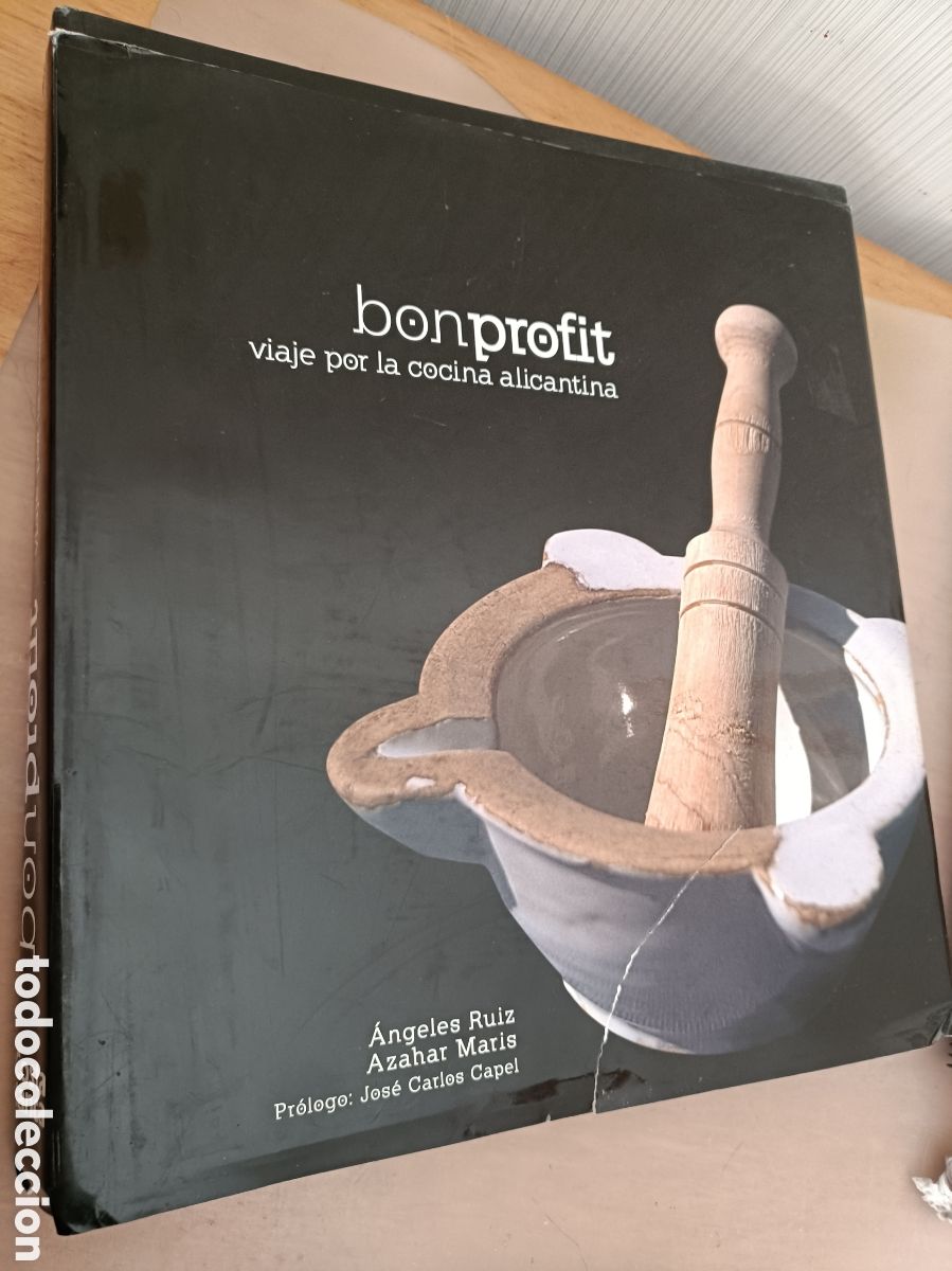 Second hand books: Bonprofit viaje por la cocina alicantina &Aacute;ngeles Ruiz y Azahar Maris dedicatoria aut&oacute;grafa