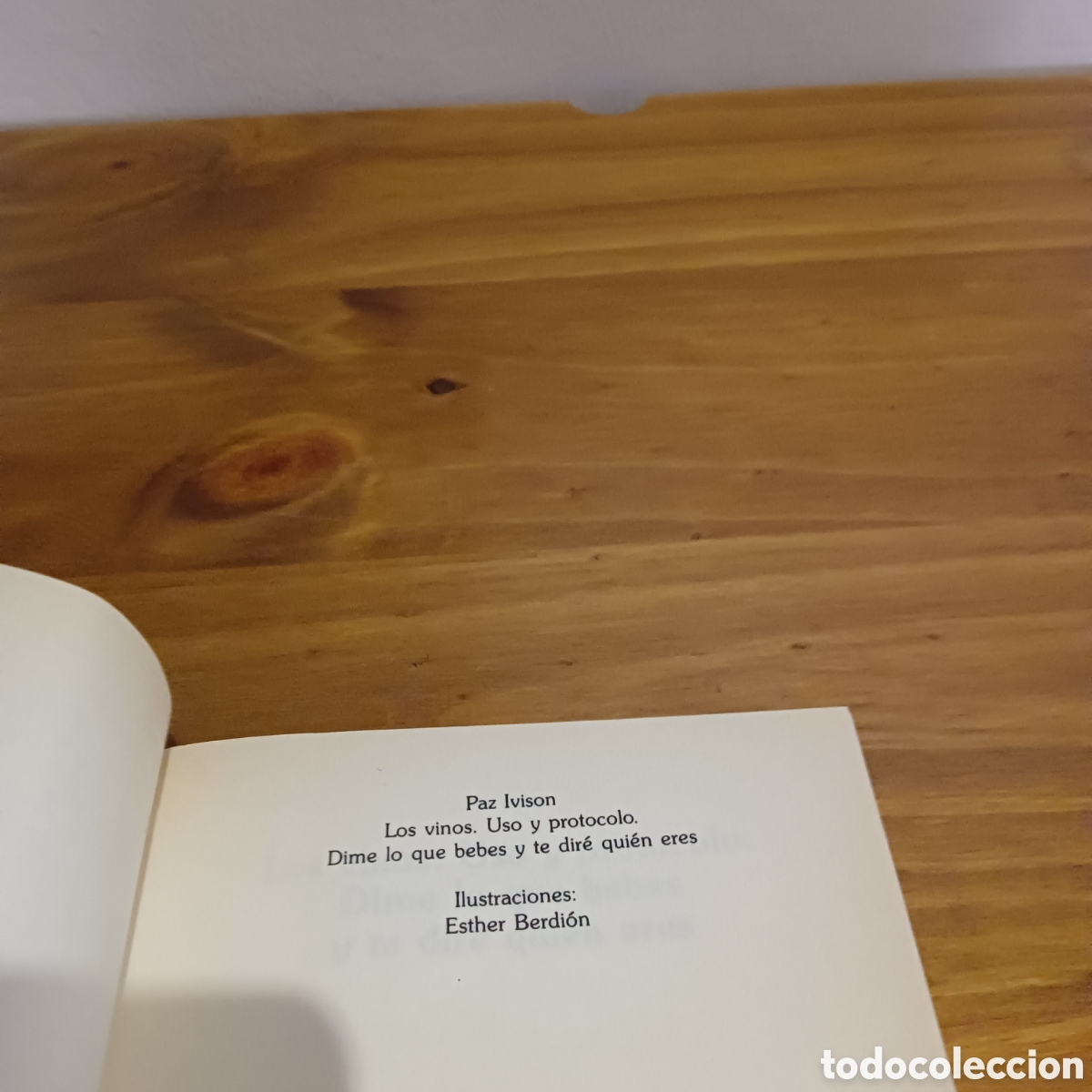 Libros de segunda mano: Los vinos uso y protocolo. - Foto 2