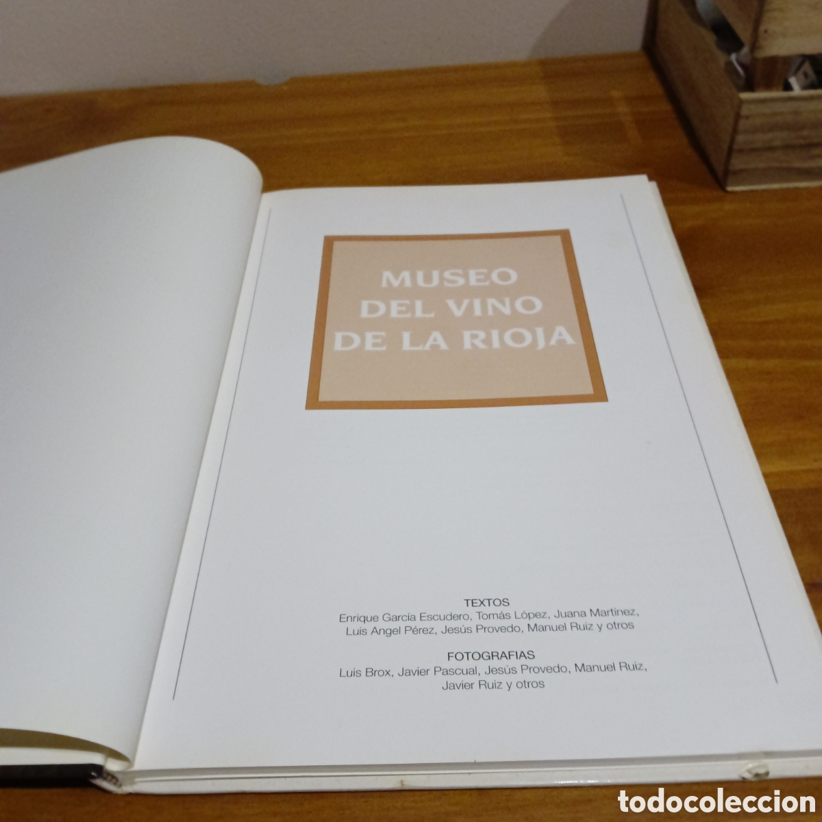 Libros de segunda mano: Museo del vino de la Rioja. - Foto 3