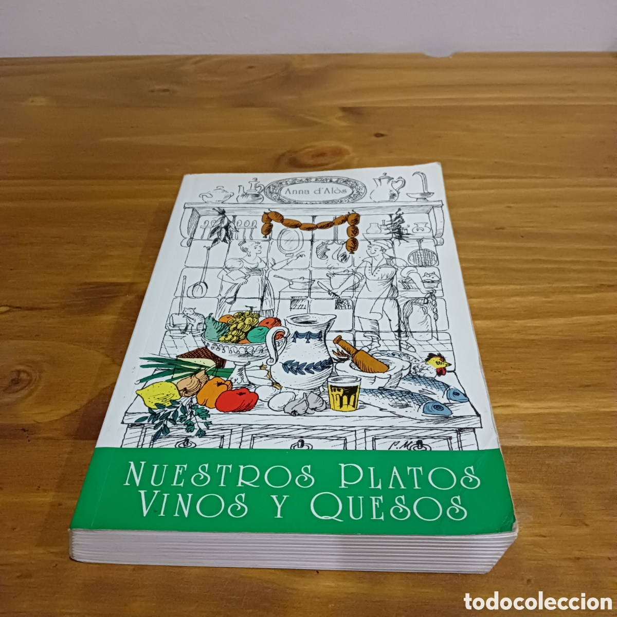Libri di seconda mano: Nuestros platos vinos y quesos