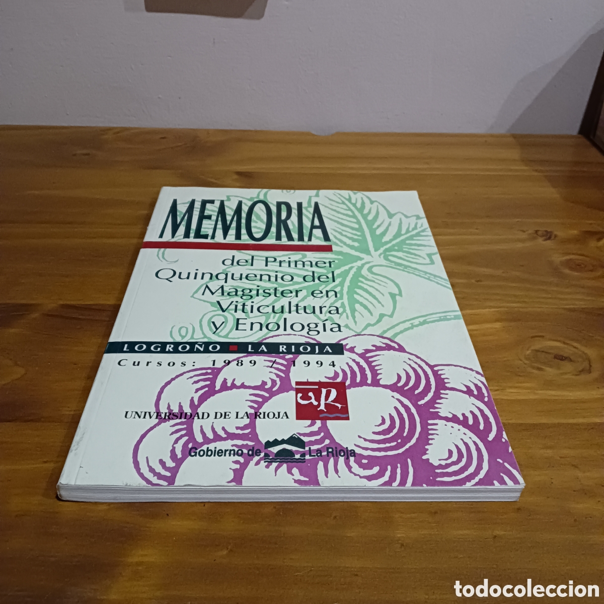 Libri di seconda mano: Memoria del primer quinquenio del Mag&iacute;ster en viticultura y enolog&iacute;a