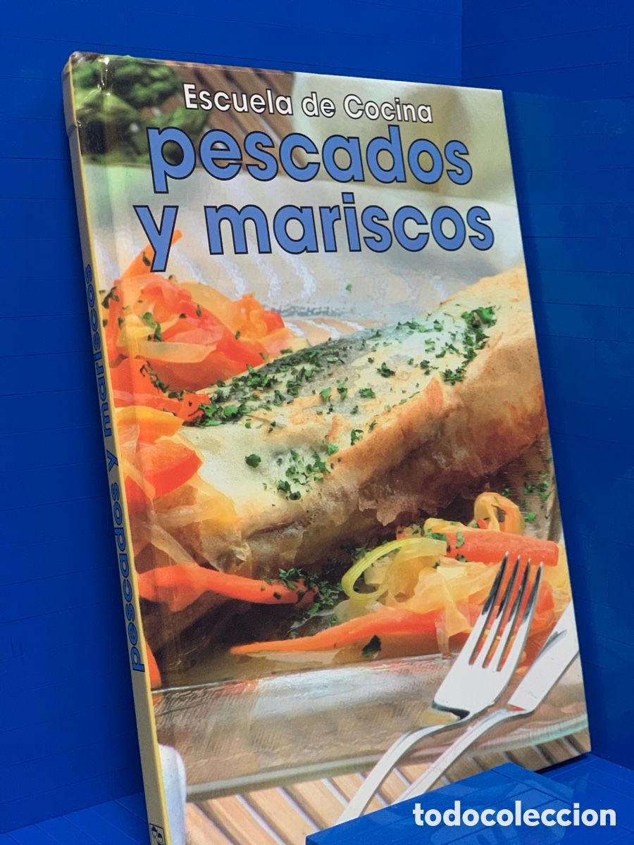 Libros de segunda mano: ESCUELA DE COCINA PESCADOS Y MARISCOS .
