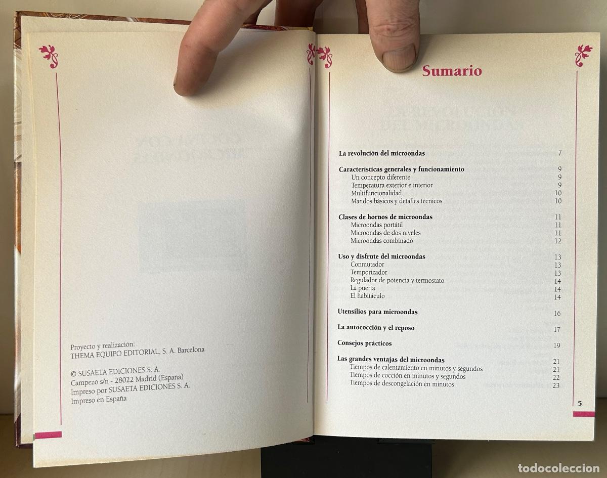Libros de segunda mano: COCINA CON MICROONDAS. Blanca Serrano - Foto 4