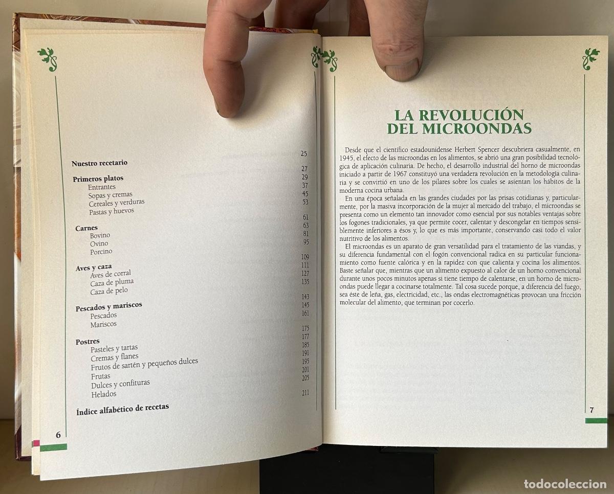Libros de segunda mano: COCINA CON MICROONDAS. Blanca Serrano - Foto 5