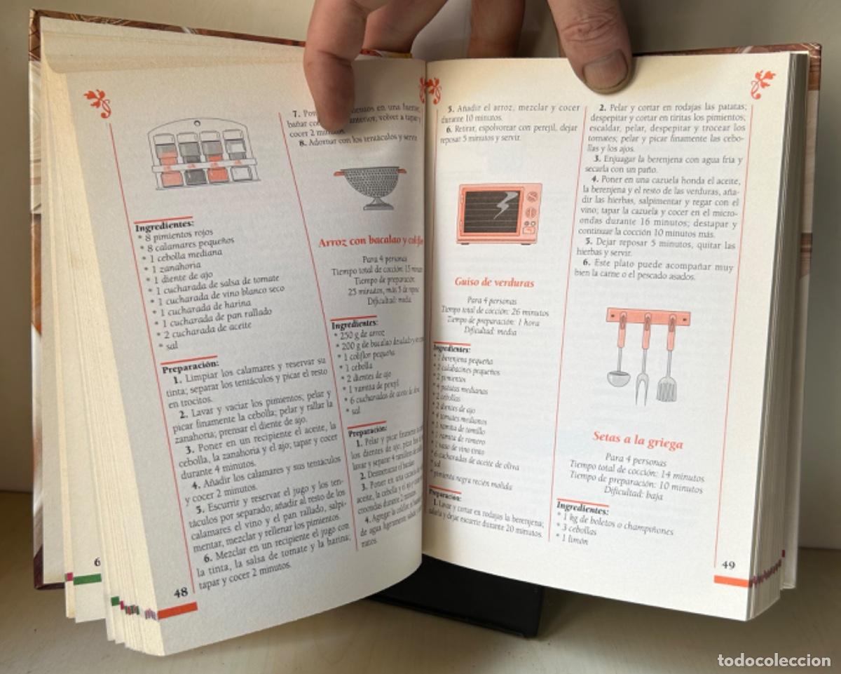Libros de segunda mano: COCINA CON MICROONDAS. Blanca Serrano - Foto 6
