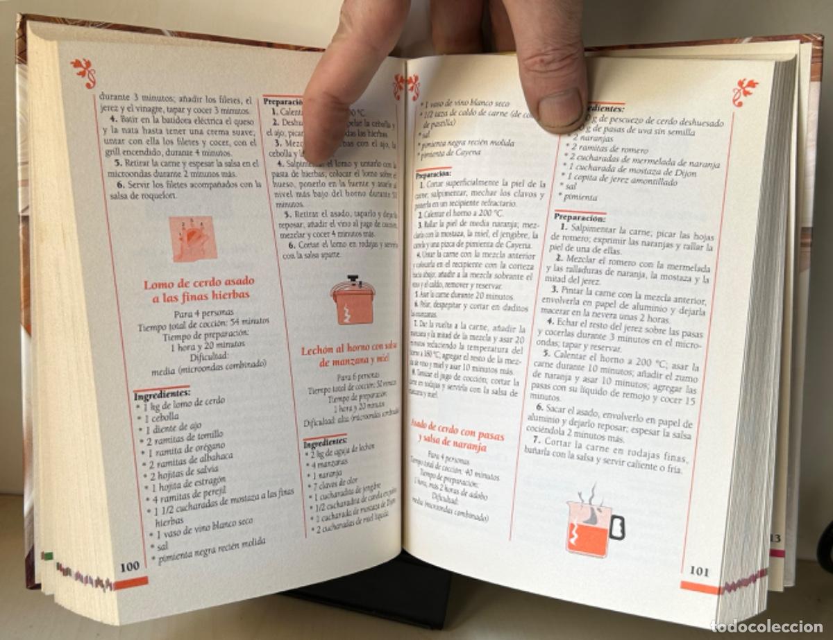 Libros de segunda mano: COCINA CON MICROONDAS. Blanca Serrano - Foto 7