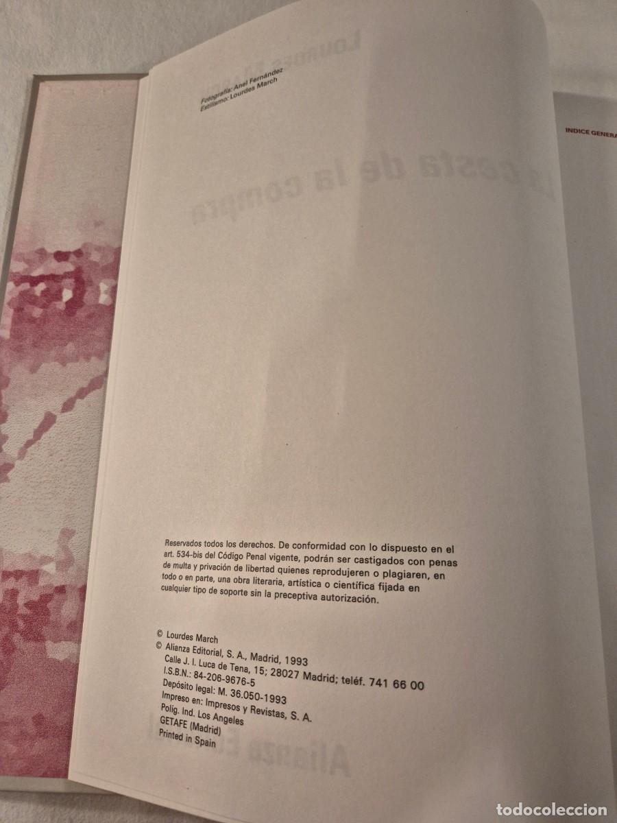 Libros de segunda mano: LA CESTA DE LA COMPRA. LOURDES MARCH. - Foto 2