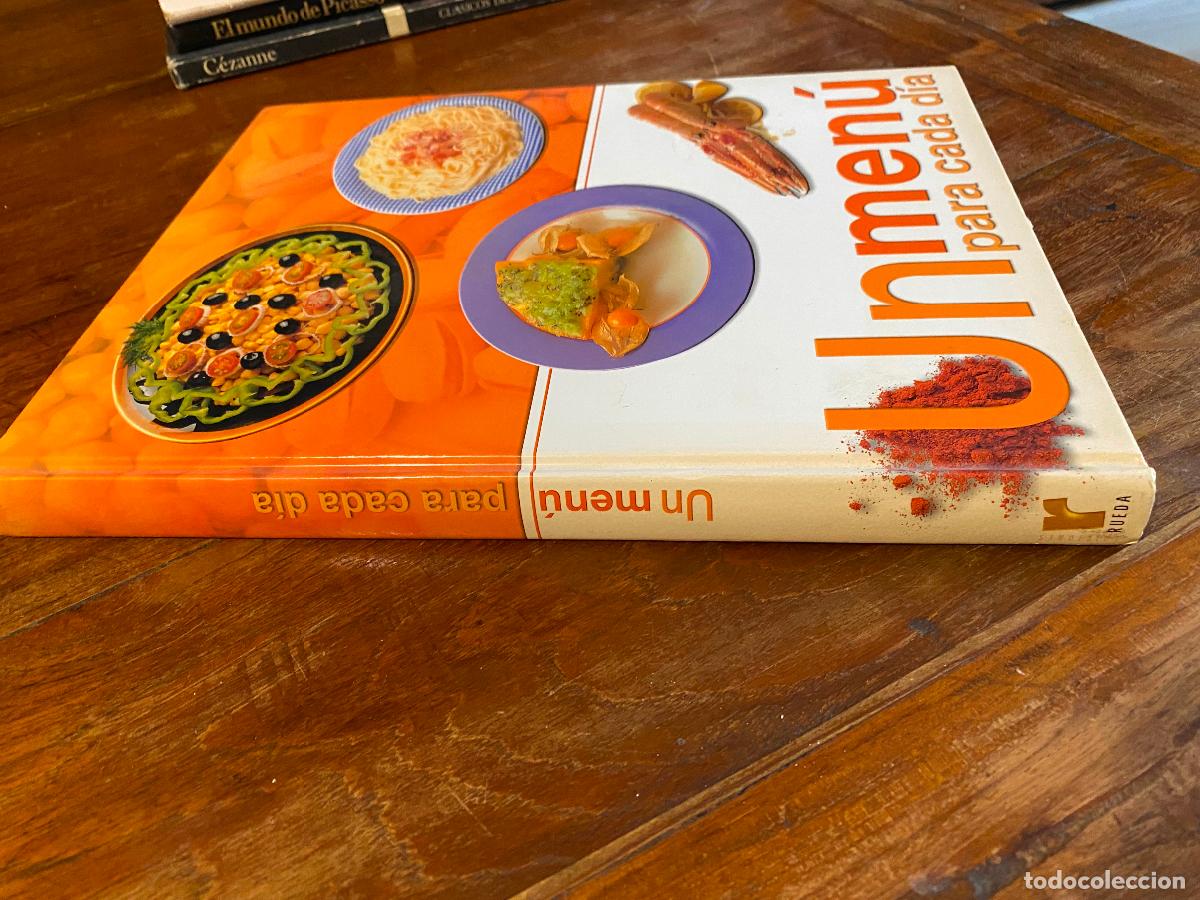 Libros de segunda mano: N05 un men&uacute; para cada dia - libro de cocina en gran formato