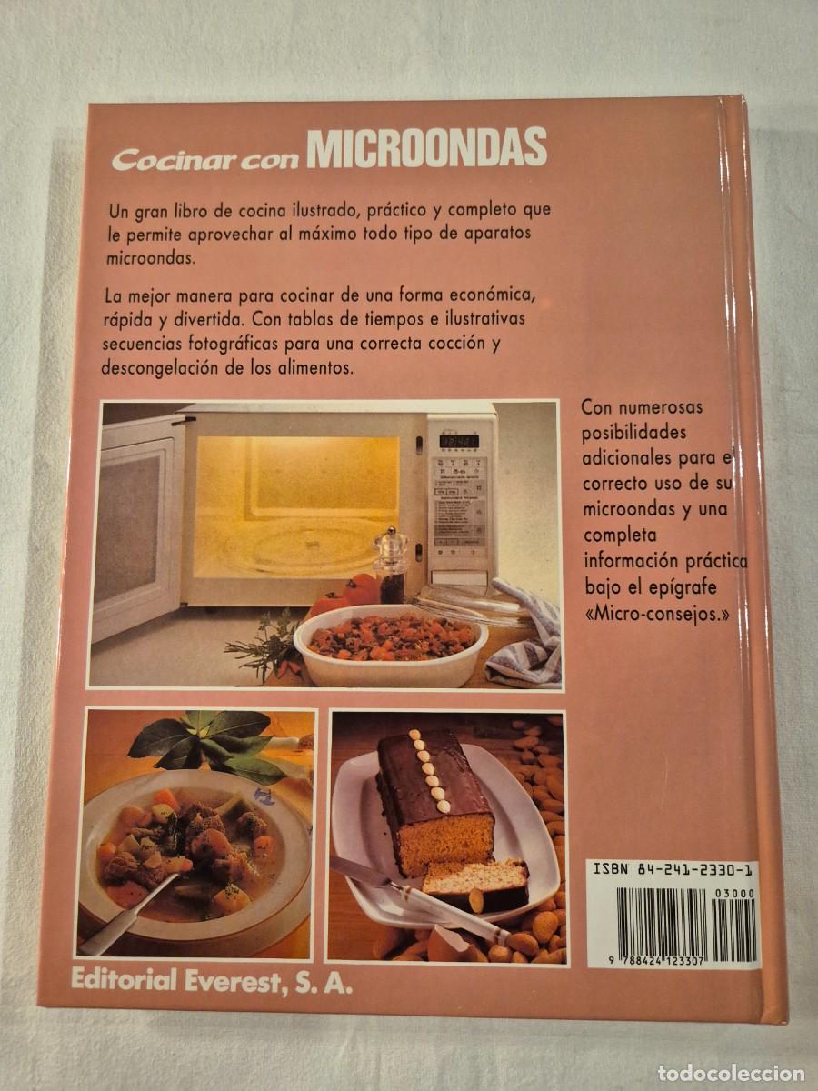 Libros de segunda mano: COCINAR CON MICROONDAS. 200 RECETAS BASICAS. - Foto 8