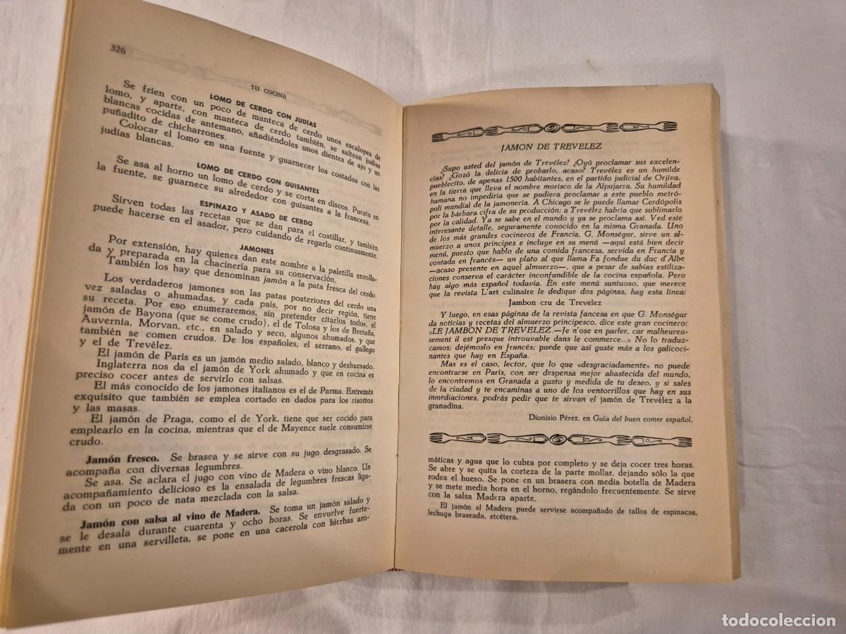 Libros de segunda mano: TU COCINA. SALVARIN. DAIMON 3. - Foto 7