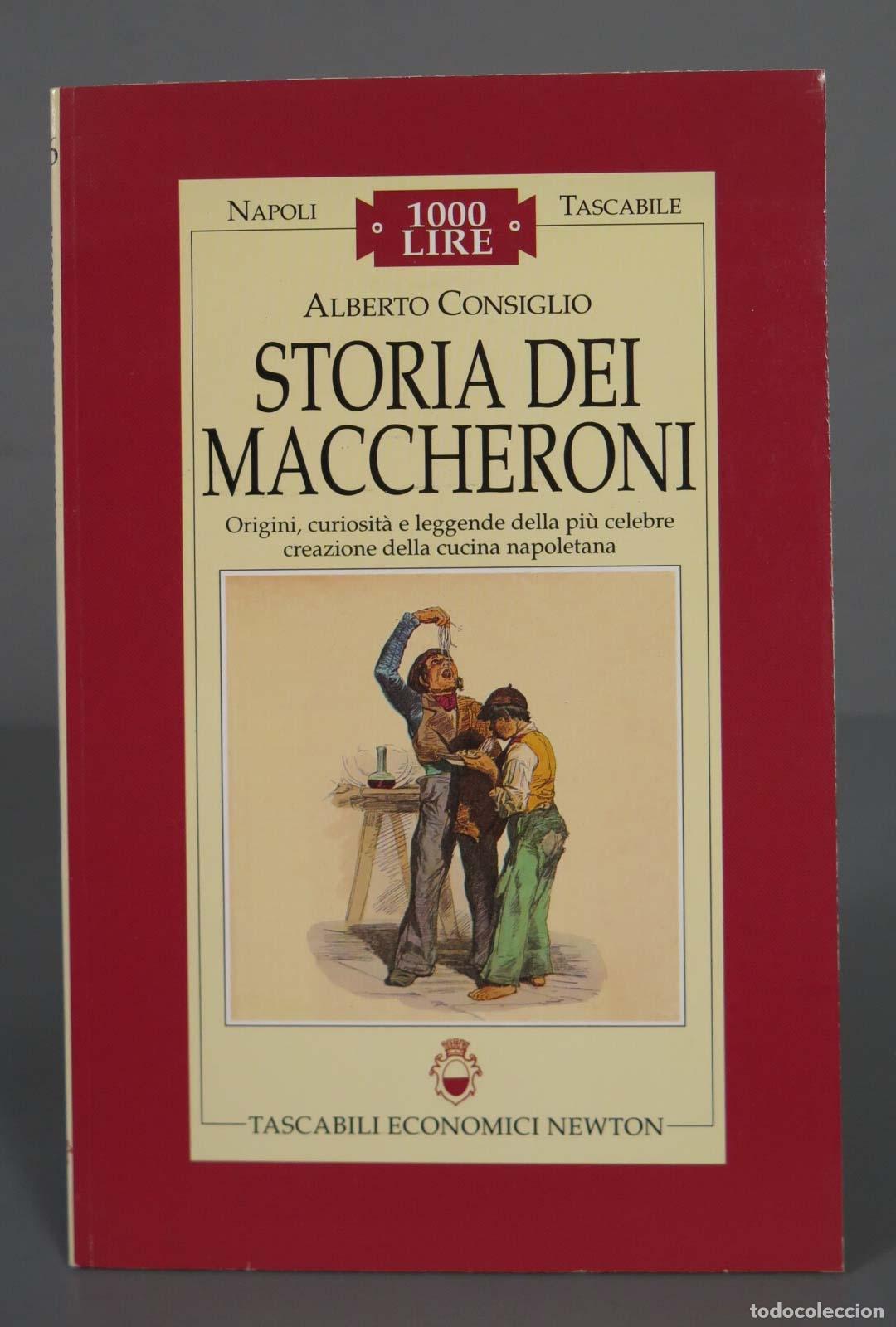 Libros de segunda mano: Storia dei maccheroni Consiglio - Foto 1