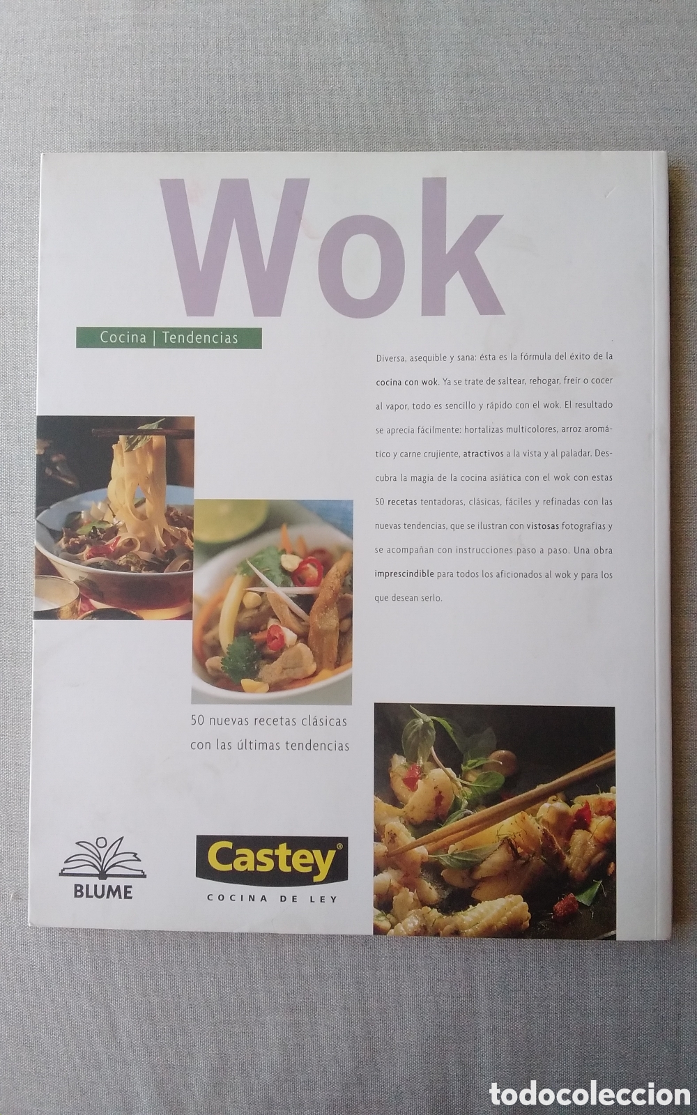 Libros de segunda mano: WOK . Libro de recetas de 2002 - Foto 2