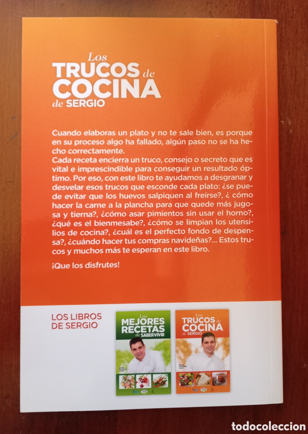 Libros de segunda mano: Libro los trucos de cocina de Sergio - Foto 2