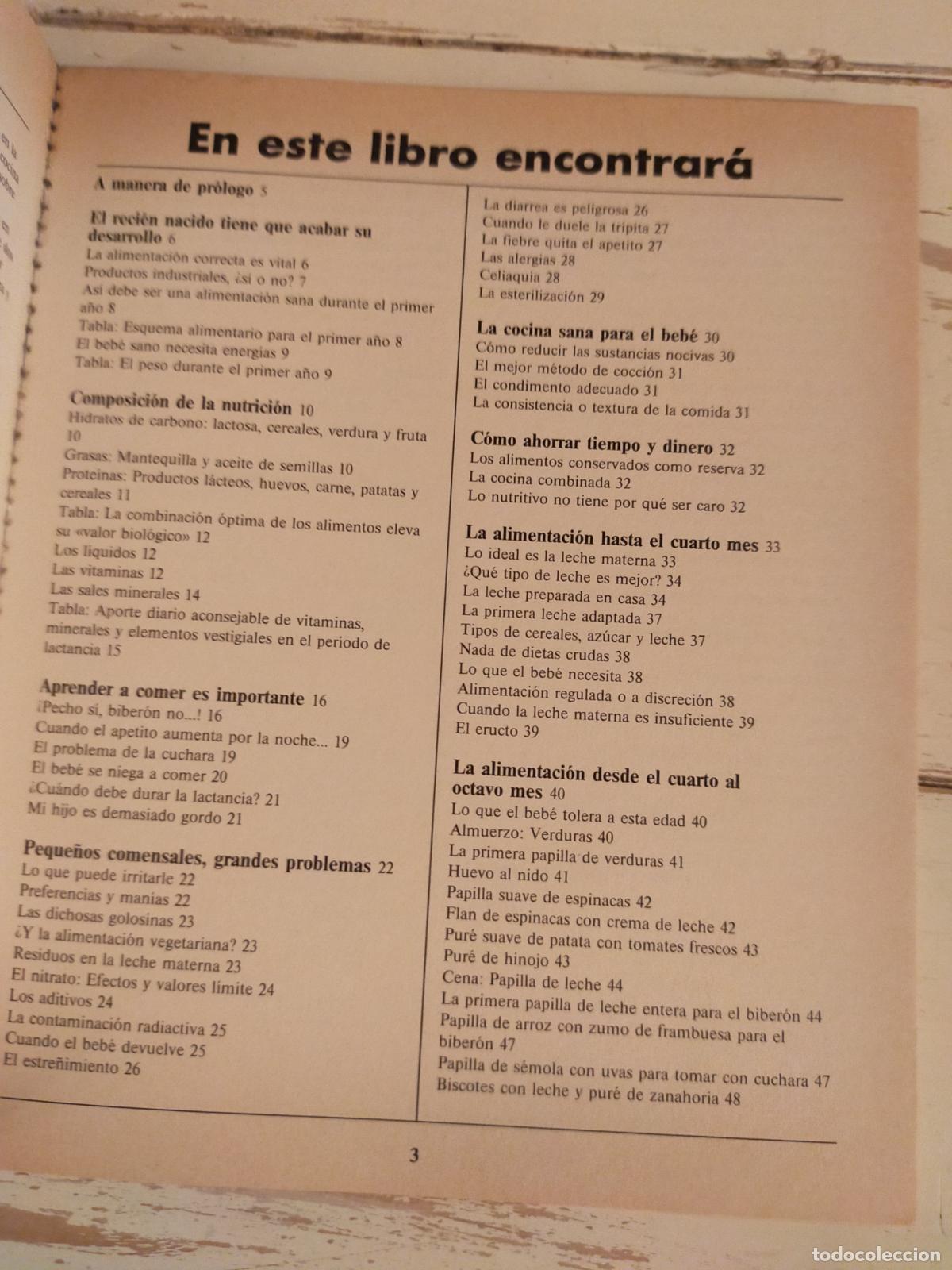 Libros de segunda mano: LA ALIMENTACION DE TU BEBE - Foto 5