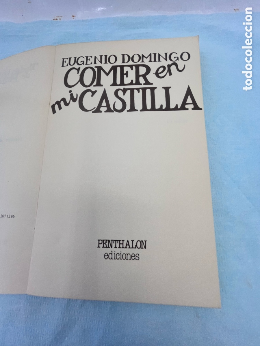 Libros de segunda mano: COMER EN MI CASTILLA - Eugenio Domingo - Foto 3