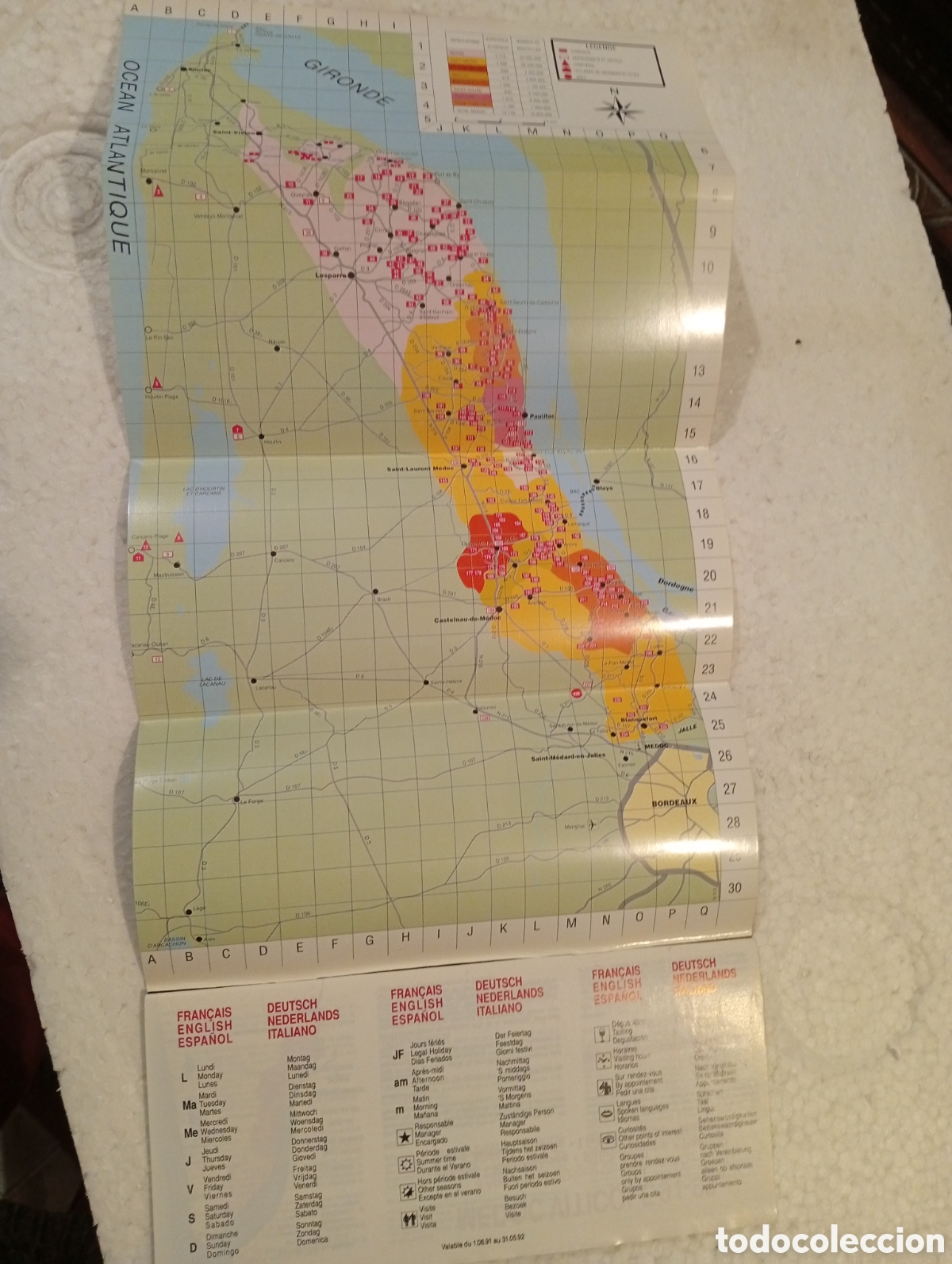 Libros de segunda mano: M&Eacute;DOC 91-92. D&Eacute;COUVERTE. CARTE/MAP. - Foto 7