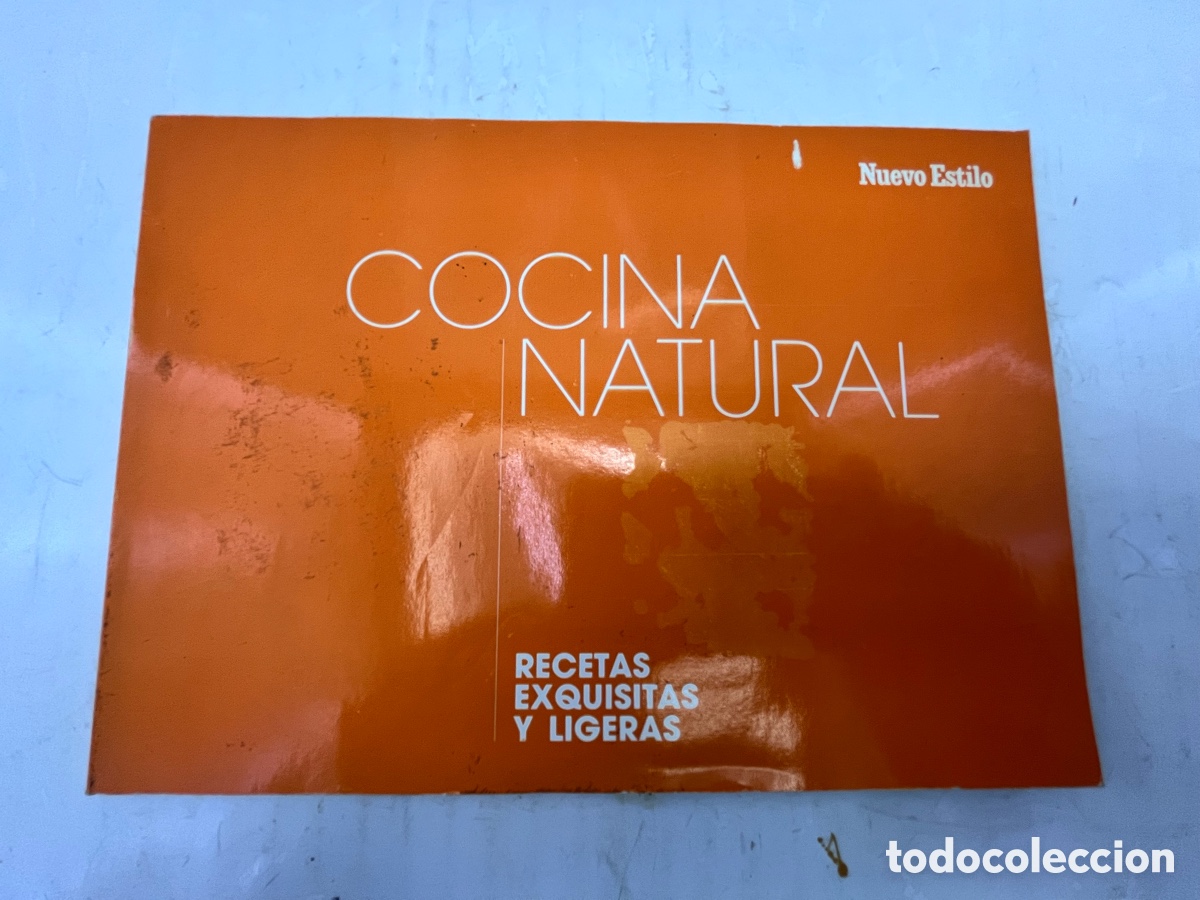 Gebrauchte B&uuml;cher: COCINA NARURAL-RECETAS EXQUISITAS Y LIGERAS- nuevo estilo