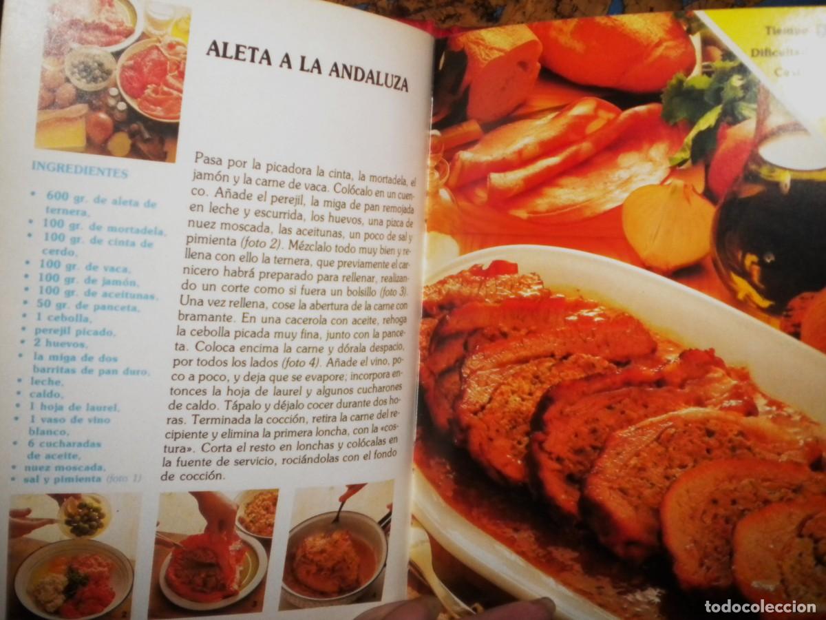 Libros de segunda mano: Libro. COCINA CON IDEAS. RECETAS DE CARNES - Foto 4