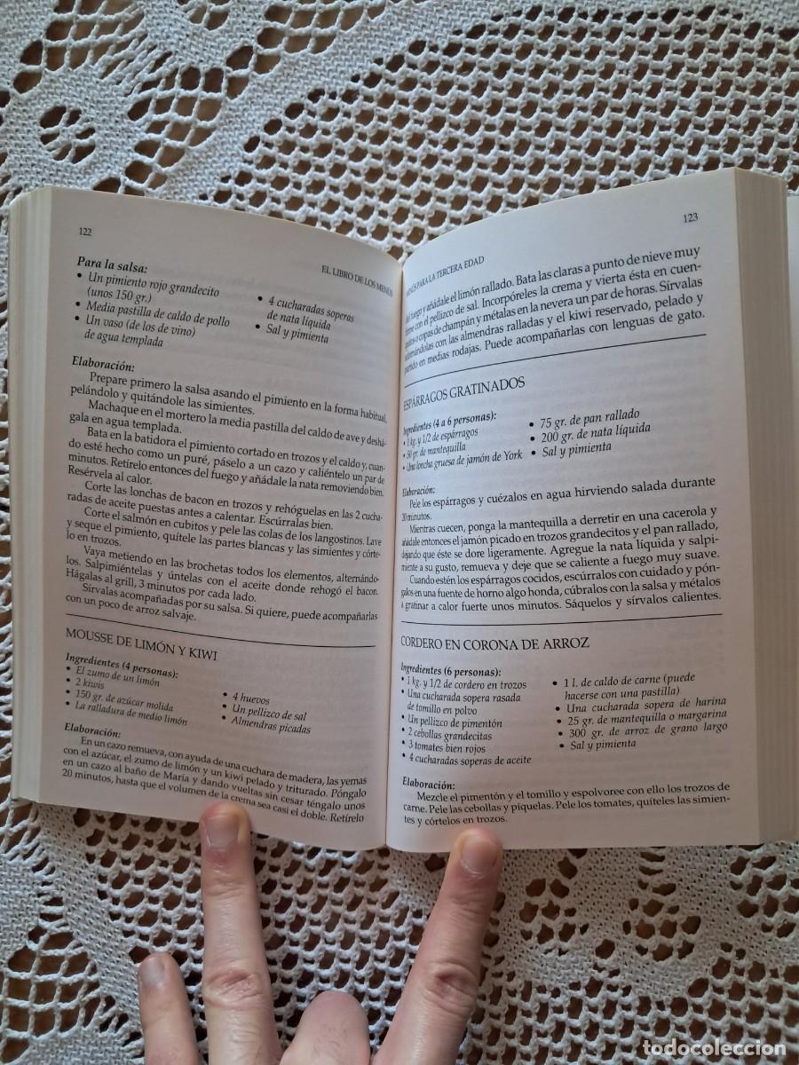 Libros de segunda mano: El libro de los men&uacute;s In&eacute;s Ortega - Foto 4