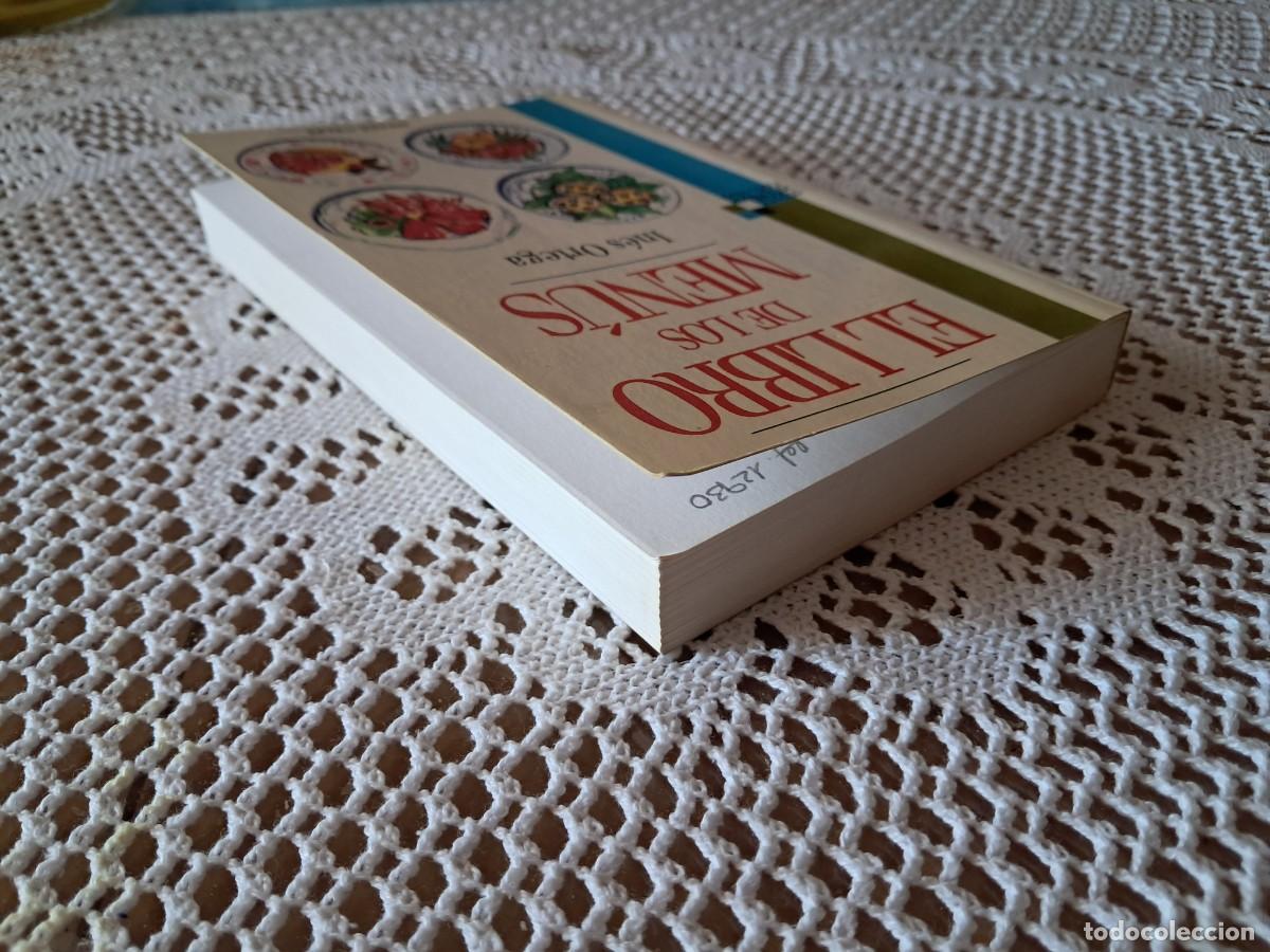 Libros de segunda mano: El libro de los men&uacute;s In&eacute;s Ortega - Foto 6