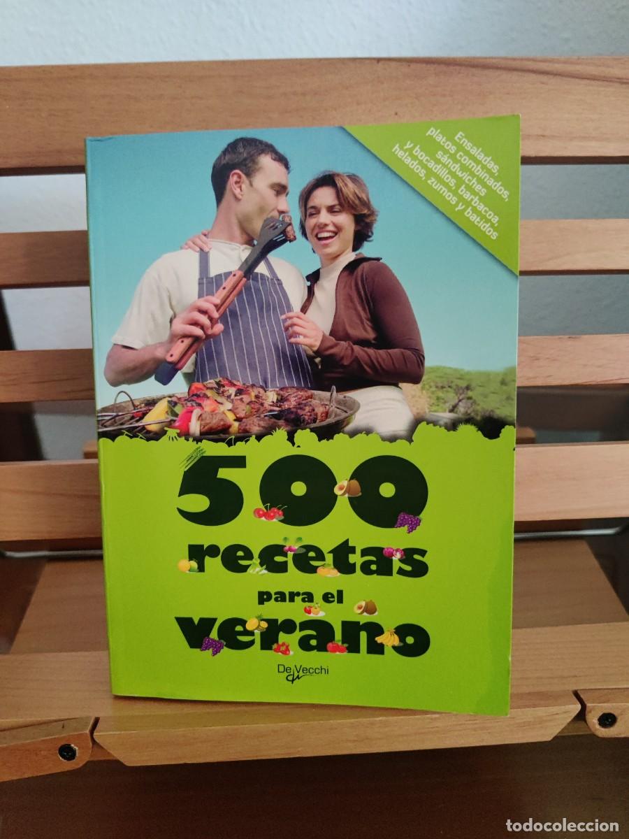 Libros de segunda mano: 500 recetas para el verano DeVecchi - Foto 1