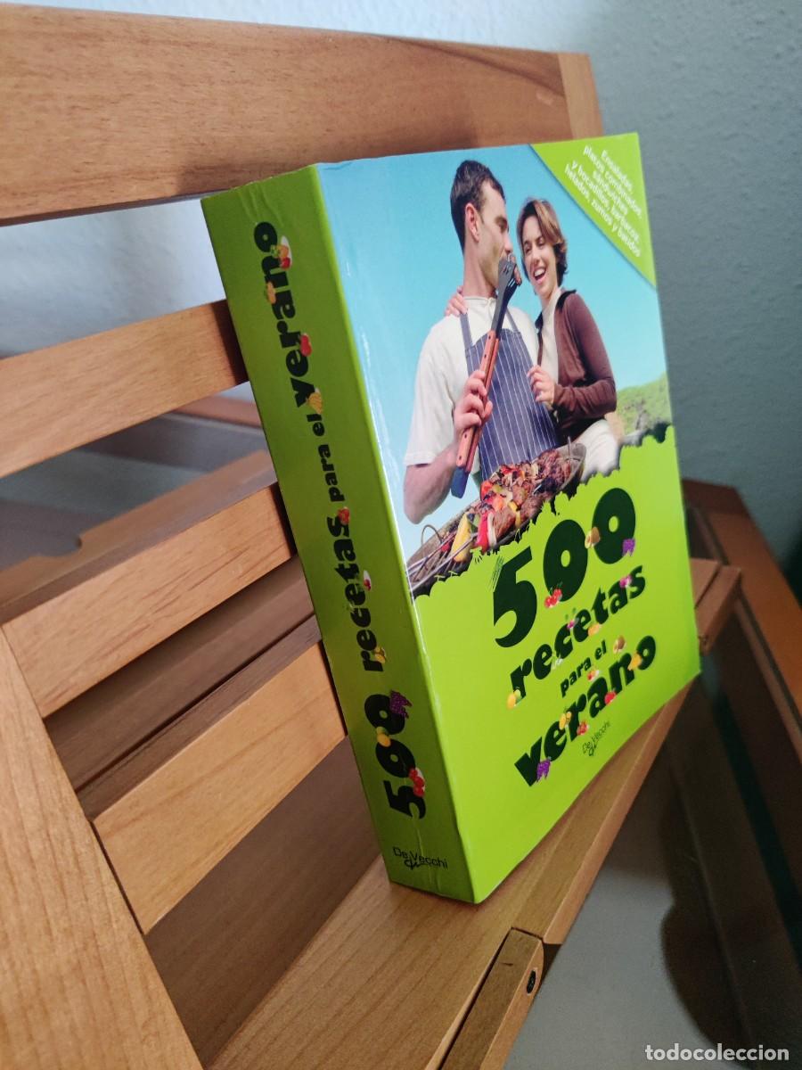 Libros de segunda mano: 500 recetas para el verano DeVecchi - Foto 2