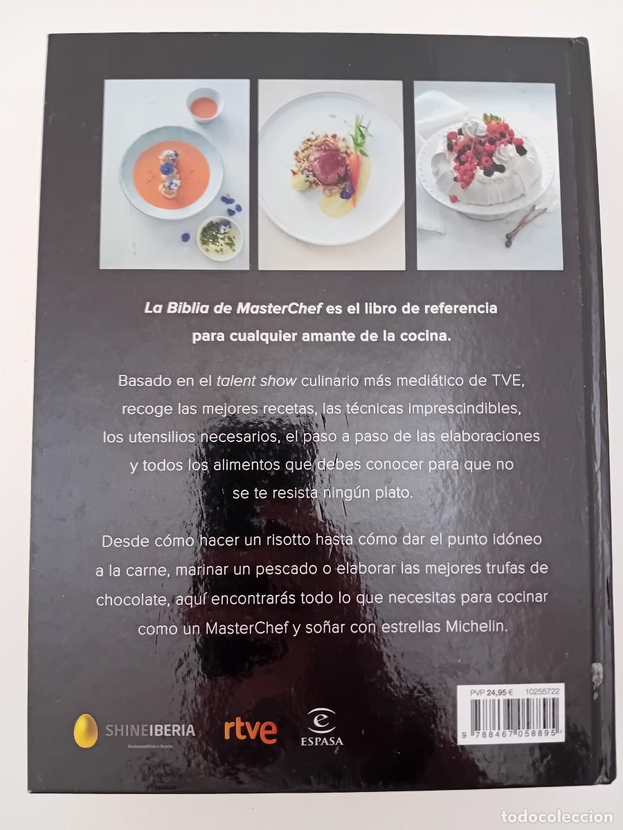 Libros de segunda mano: LA BIBLIA DE MASTERCHEF. ESPASA. 2020 - Foto 3