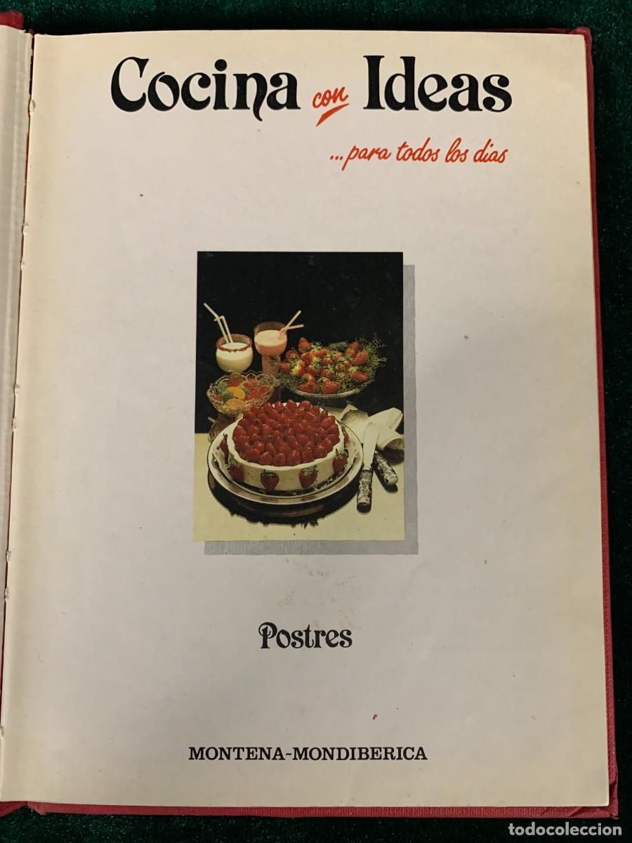 Libros de segunda mano: LIBROS; COCINA CON IDEAS EDICIONES MONTENA - Foto 3