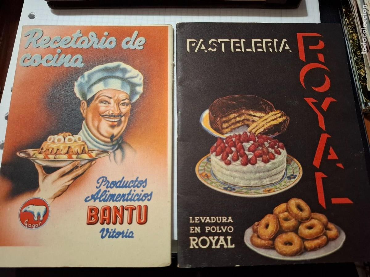 Second hand books: Recetario cocina productos bantu y pasteleria royal