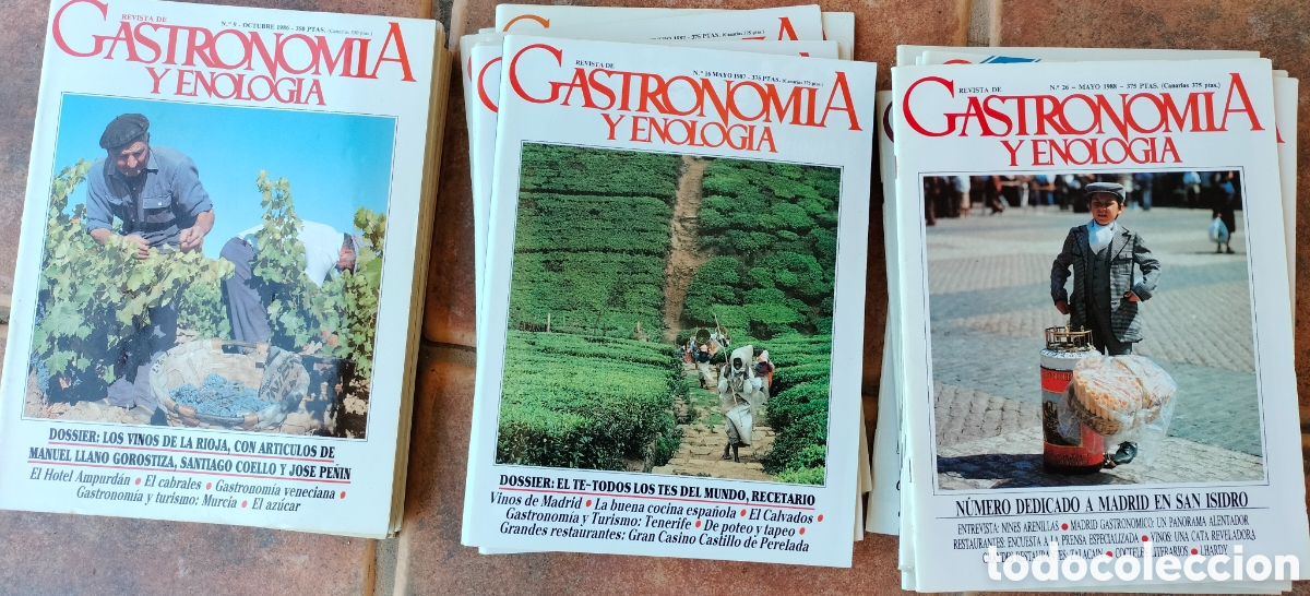 Gebrauchte B&uuml;cher: Revista de Gastronom&iacute;a y Enolog&iacute;a de Miguel de Haro