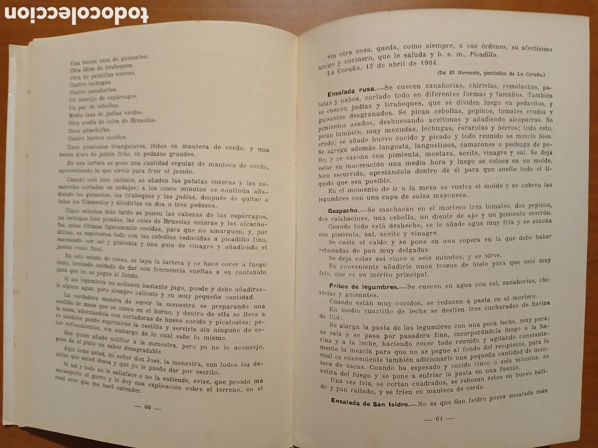 Libros de segunda mano: La Cocina Pr&aacute;ctica. Picadillo. - Foto 8