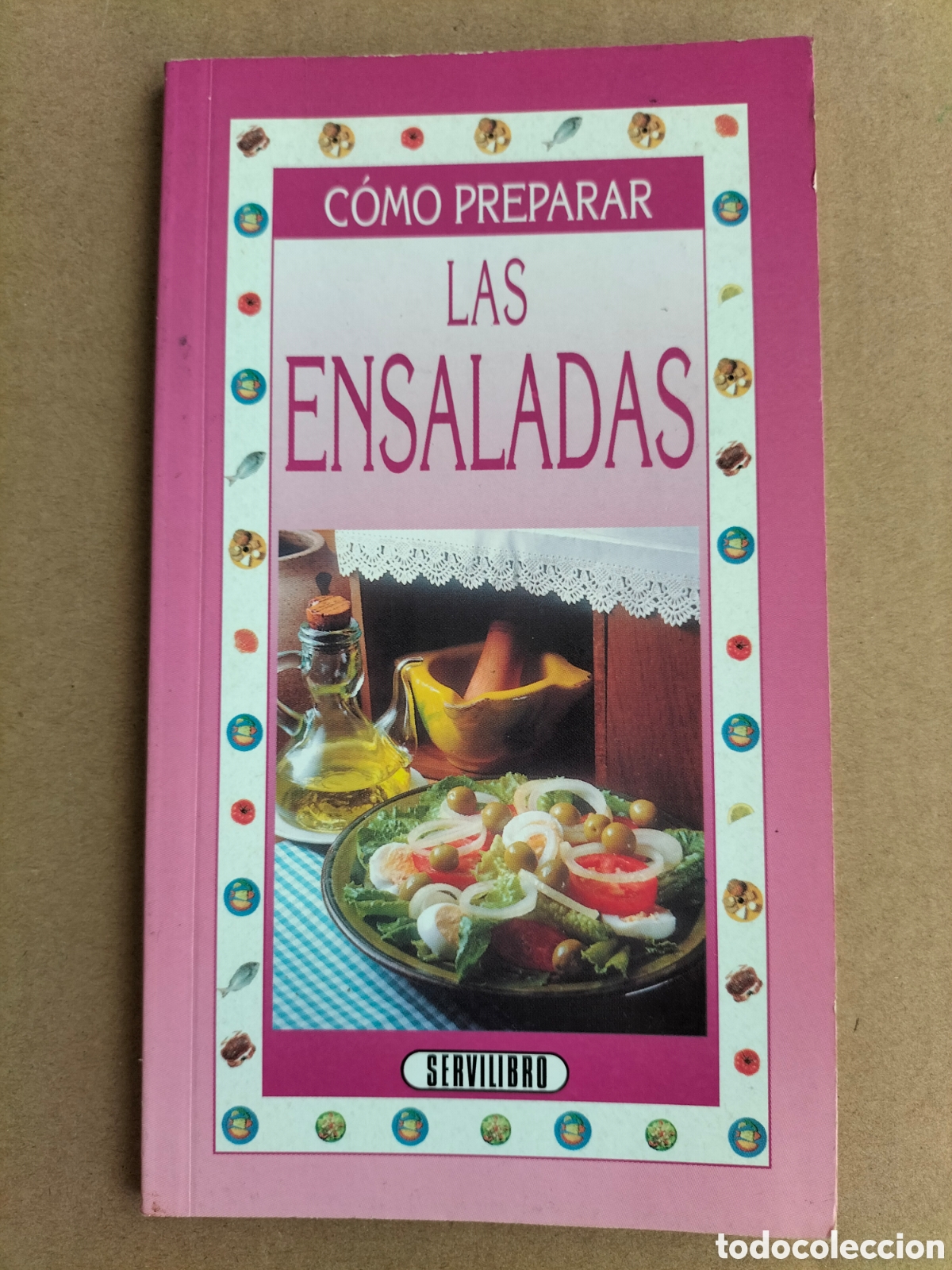 Libros de segunda mano: C&oacute;mo preparar las ensaladas. Servilibro ediciones. Libro - Foto 1