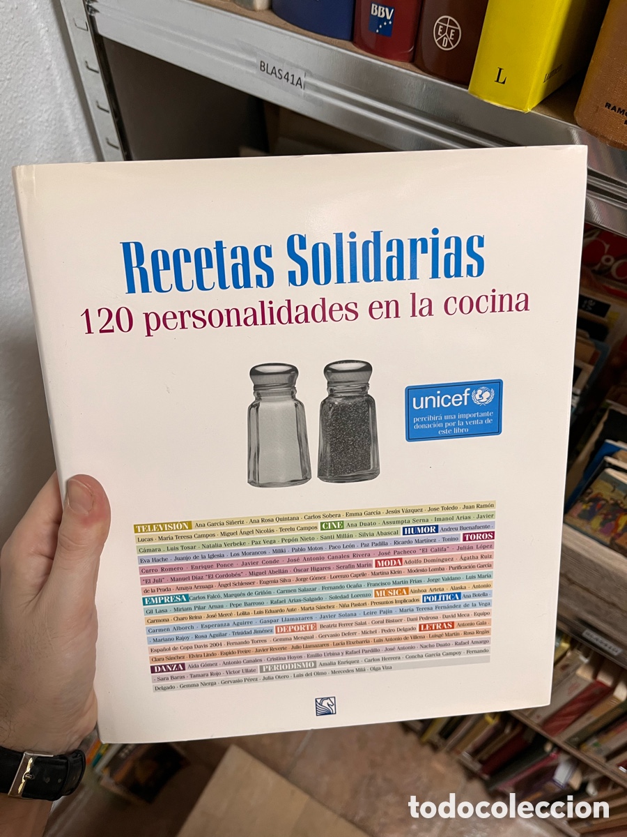 Gebrauchte B&uuml;cher: BLAS41A Recetas Solidarias 120 personalidades en la cocina