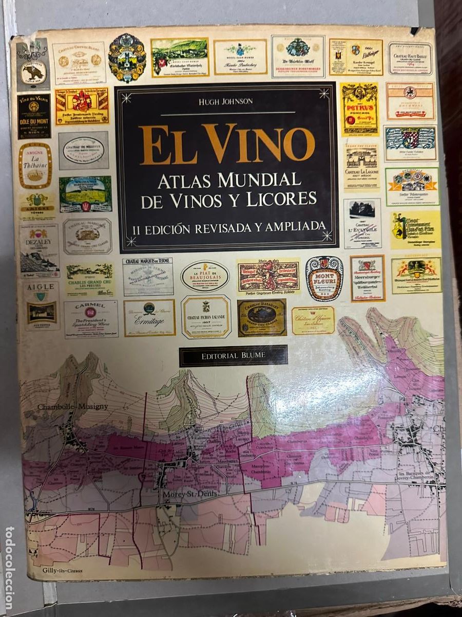 Libros de segunda mano: EL VINO: ATLAS MUNDIAL DE VINOS Y LICORES HUGH JOHNSON