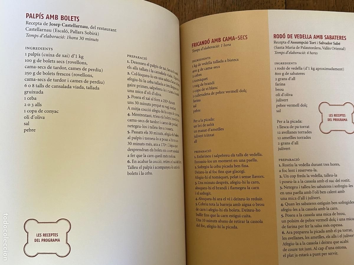 Libros de segunda mano: Ca&ccedil;adors de bolets. La Cuina.Les receptes de m&eacute;s &egrave;xit del programa. - Foto 5