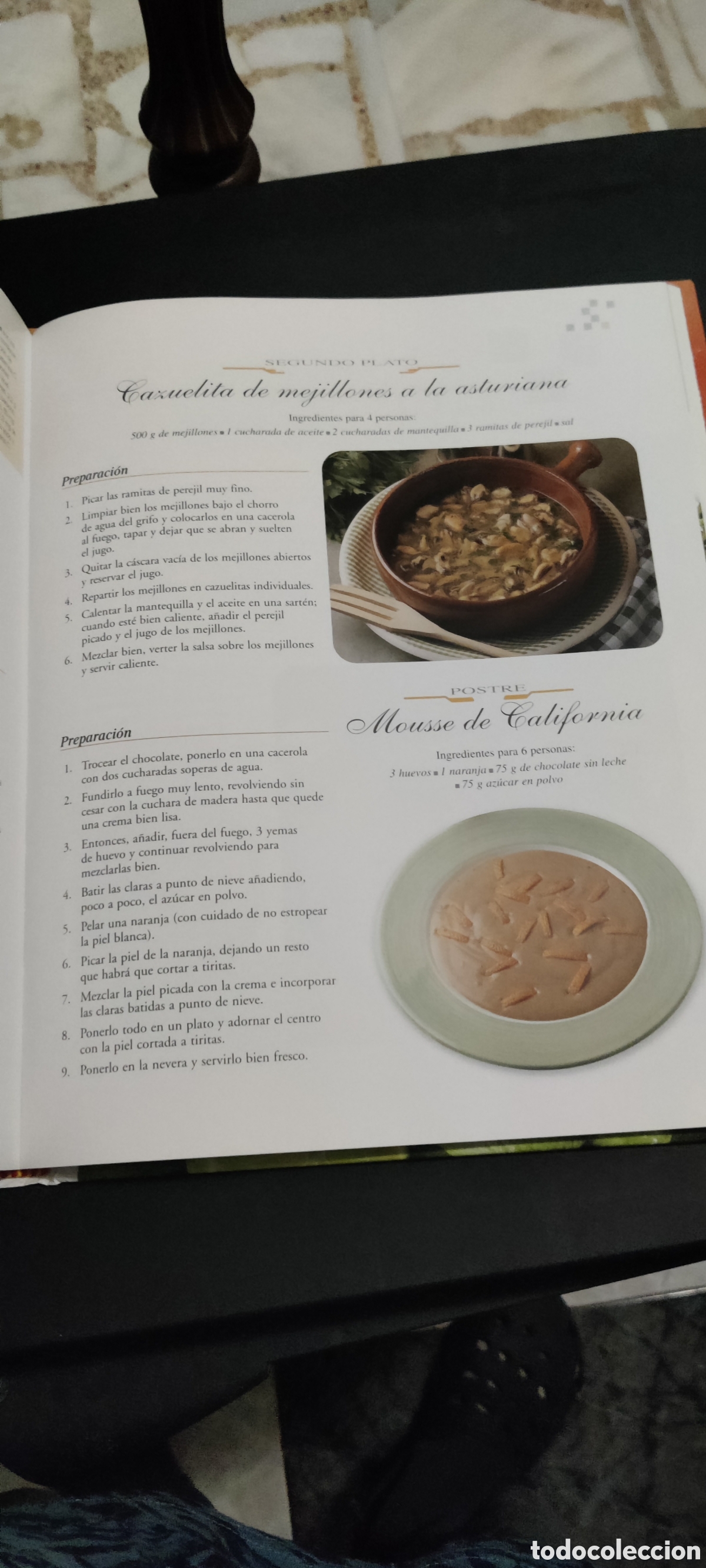 Libros de segunda mano: Libro de recetas de un men&uacute; para cada d&iacute;a - Foto 3
