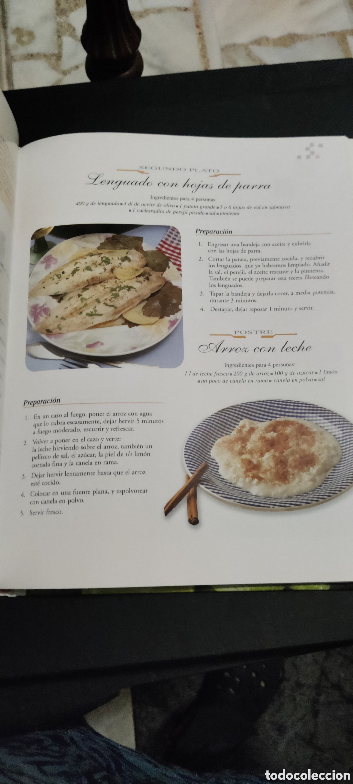 Libros de segunda mano: Libro de recetas de un men&uacute; para cada d&iacute;a - Foto 4