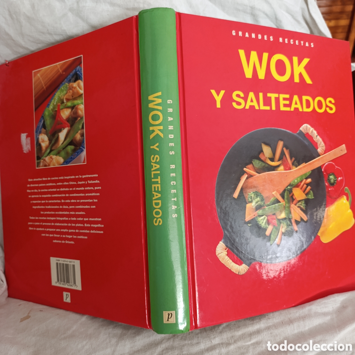 Livros em segunda m&atilde;o: WOK Y SALTEADOS.RECETAS CHINAS,JAPONESAS,THAILANDESAS... GRANDES RECETAS COCINA ASI&Aacute;TICA,384 P&Aacute;GINAS