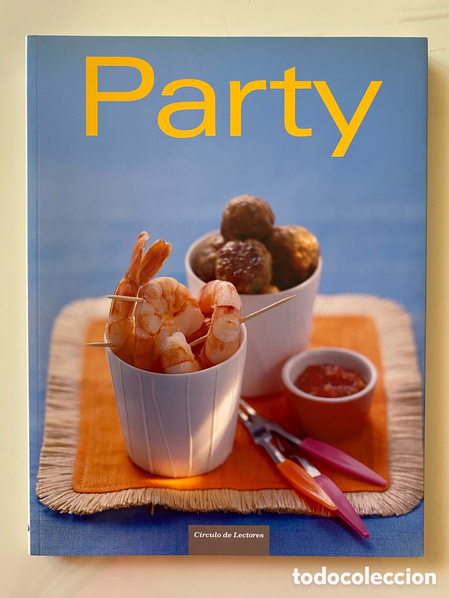 Libros de segunda mano: PARTY (libro de recetas) - Foto 1