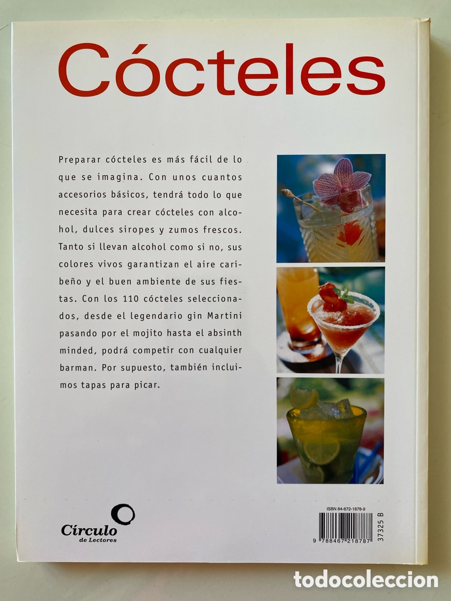Libros de segunda mano: C&Oacute;CTELES (libro de recetas) - Foto 2