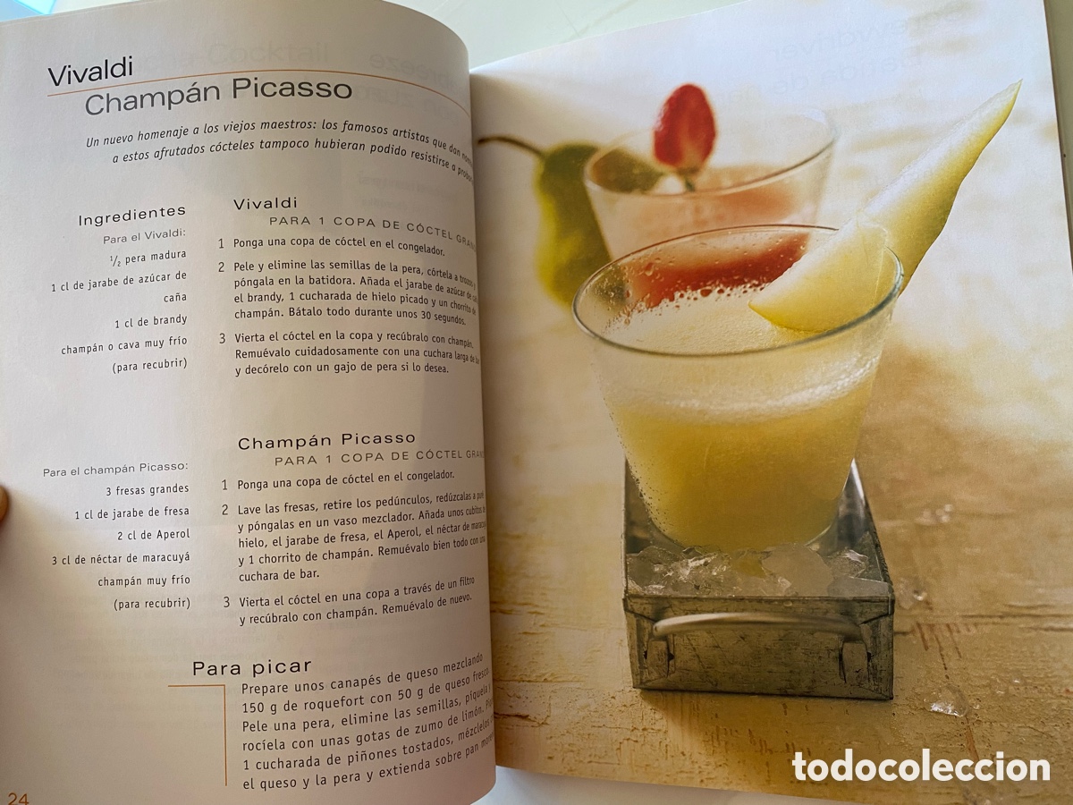 Libros de segunda mano: C&Oacute;CTELES (libro de recetas) - Foto 4