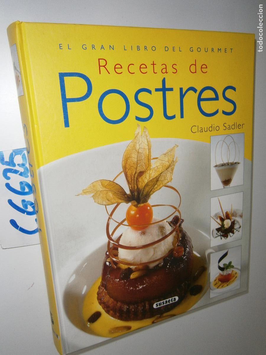 Libros de segunda mano: --- RECETAS DE POSTRES --- - Foto 1