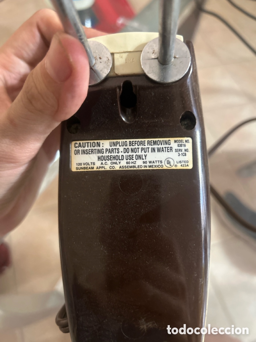 Libros de segunda mano: Batidora Sunbeam Mixmaster - Foto 2