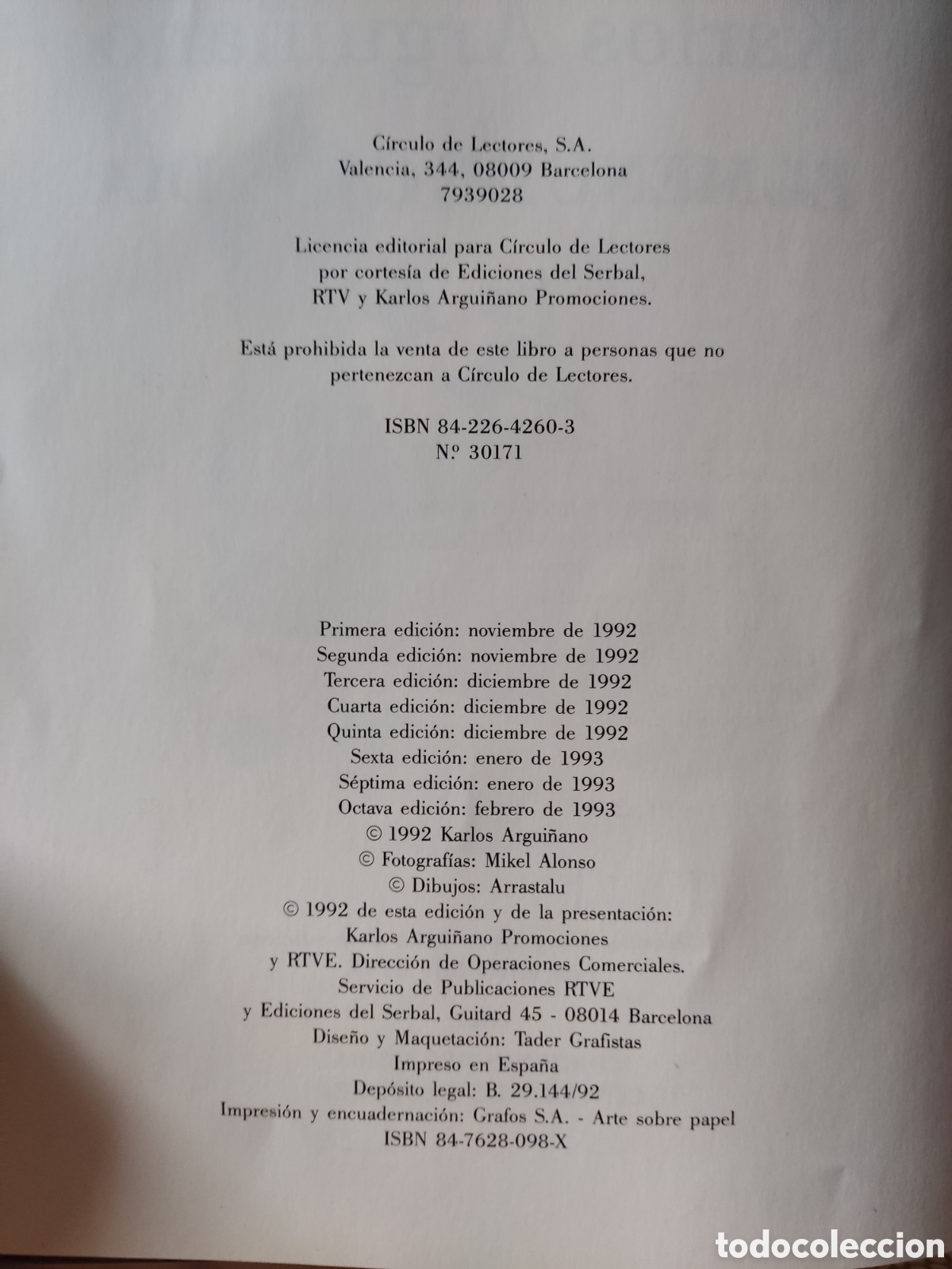 Libros de segunda mano: Karlos Argui&ntilde;ano El men&uacute; de cada d&iacute;a - Foto 3