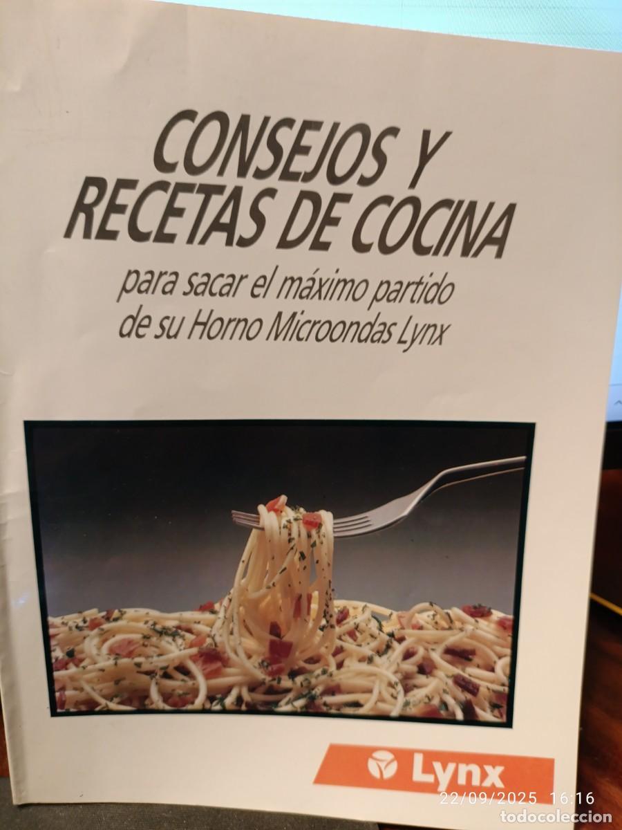 Libros de segunda mano: Consejos y recetas de cocina. Microondas - Foto 1