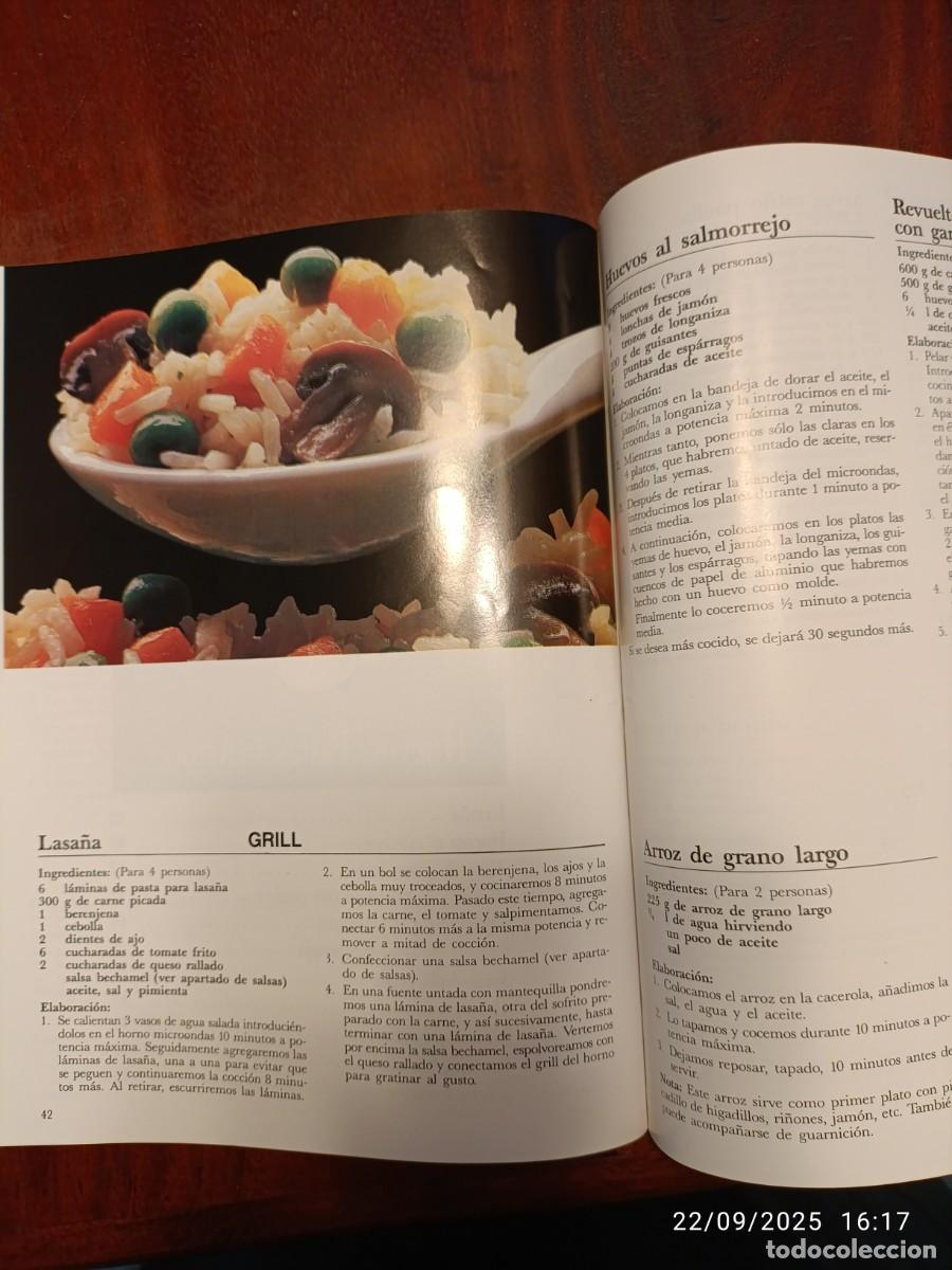 Libros de segunda mano: Consejos y recetas de cocina. Microondas - Foto 3