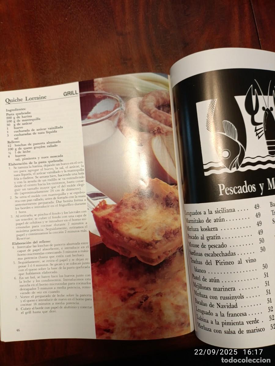 Libros de segunda mano: Consejos y recetas de cocina. Microondas - Foto 4