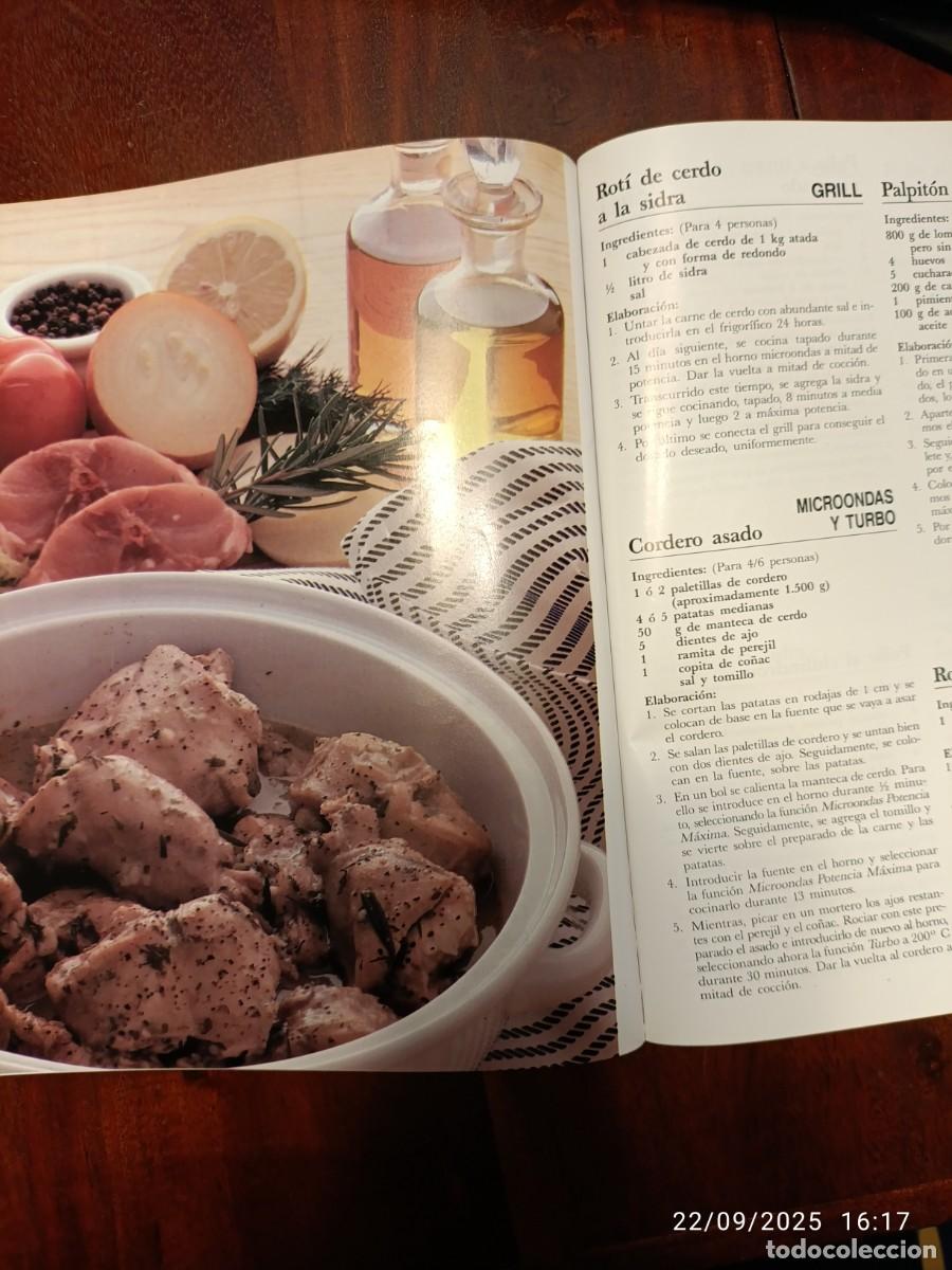 Libros de segunda mano: Consejos y recetas de cocina. Microondas - Foto 5
